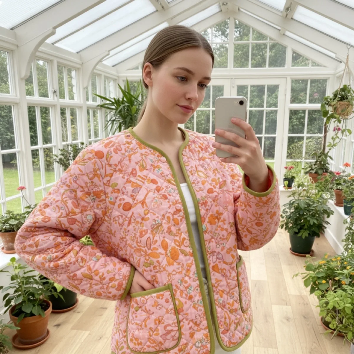 Rosa Quilted Jacket view 3